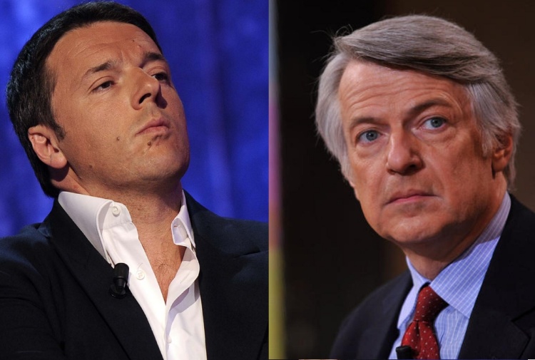 Matteo Renzi contro Ferruccio De Bortoli: “Lo stimavo, ma non è tutto oro quello che luccica