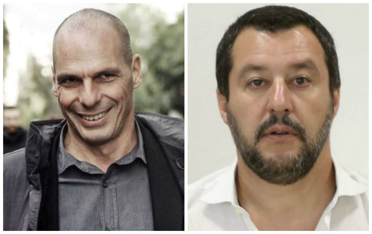 Varoufakis: “Vi spiego perché Salvini è come Hitler e Mussolini”