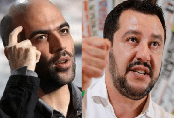 Roberto Saviano: “Alcuni mafiosi nigeriani sono sfuggiti alla cattura dopo il tweet di Salvini”