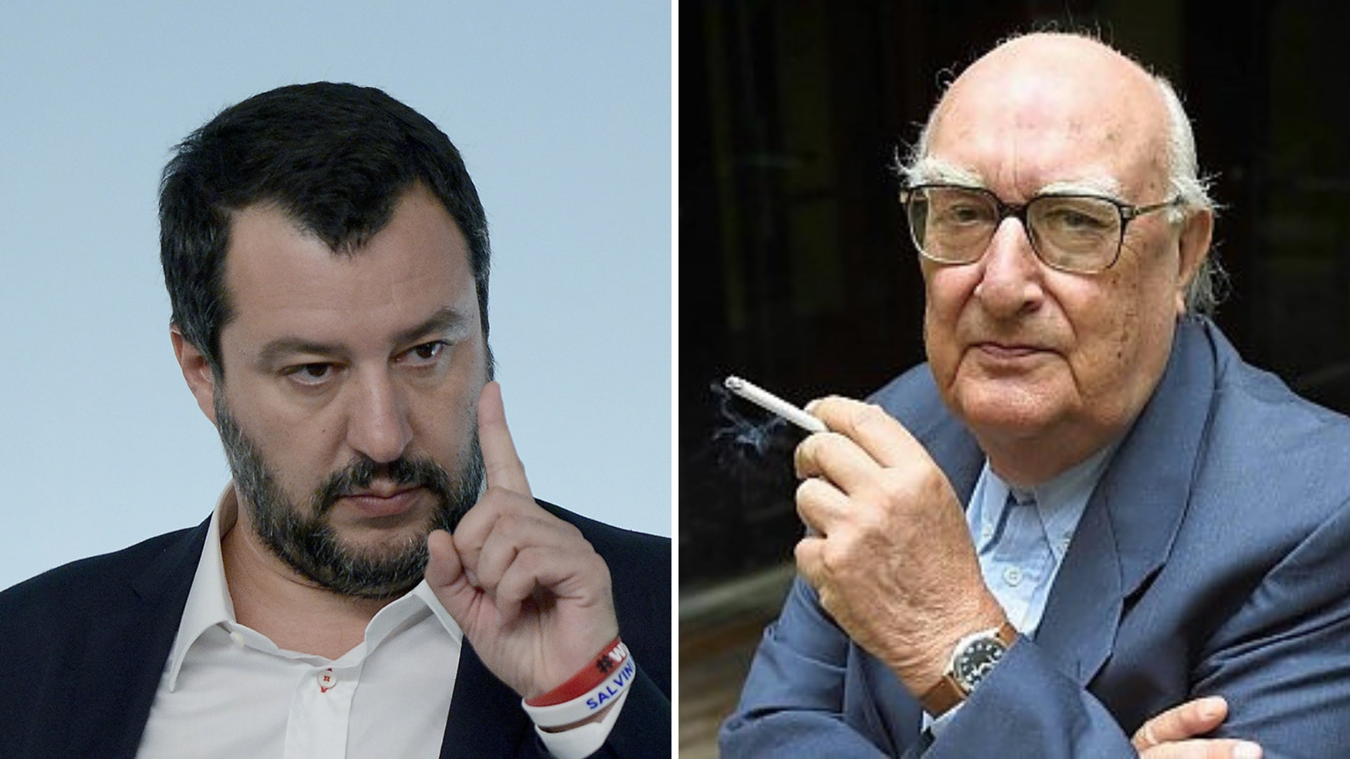25 aprile, Camilleri attacca Salvini: “È l’esempio lampante della mentalità fascista”