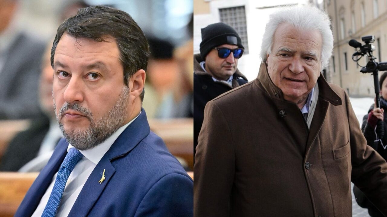 Domiciliari revocati a Verdini, Salvini gli fa visita in carcere: il colloquio al Sollicciano di Firenze